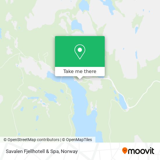 Savalen Fjellhotell & Spa map