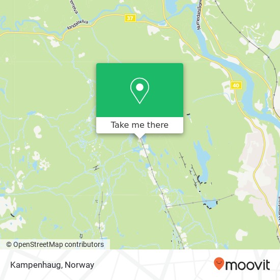 Kampenhaug map