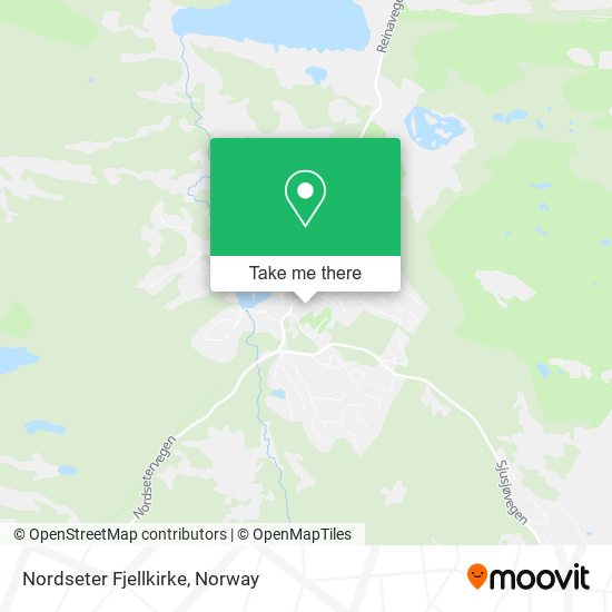 Nordseter Fjellkirke map