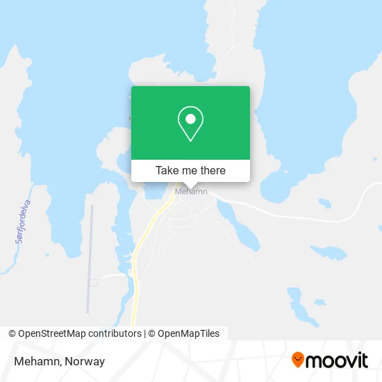 Mehamn map