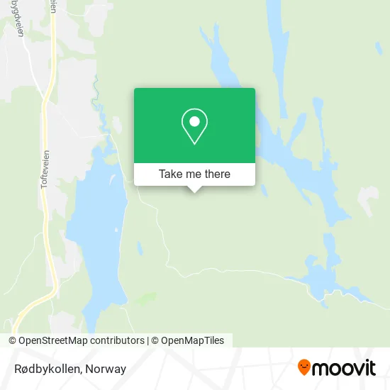 Rødbykollen map