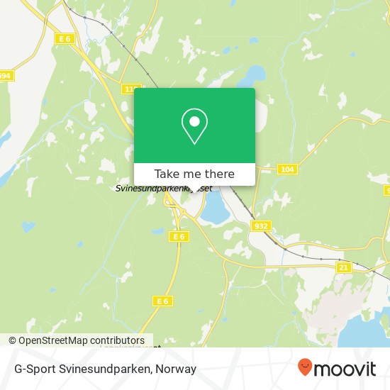 G-Sport Svinesundparken map