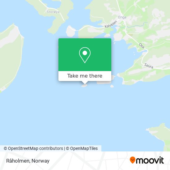 Råholmen map