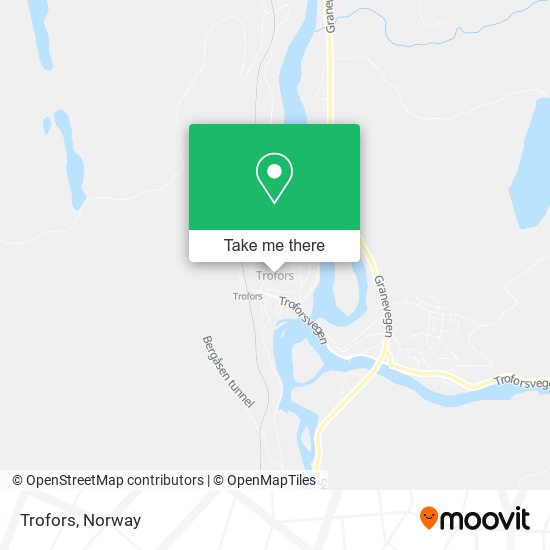 Trofors map