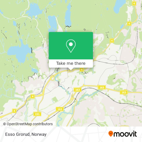 Esso Grorud map