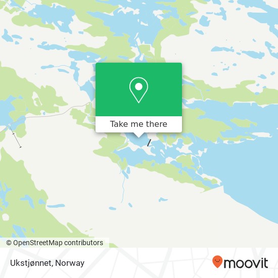 Ukstjønnet map