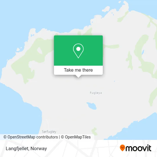 Langfjellet map