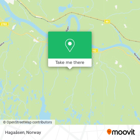 Hagaåsen map