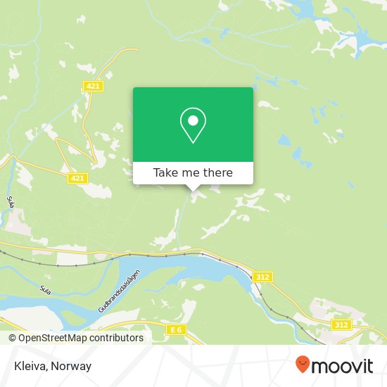 Kleiva map