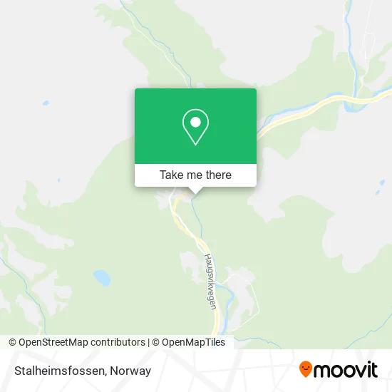 Stalheimsfossen map
