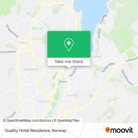 Quality Hotel Residence map