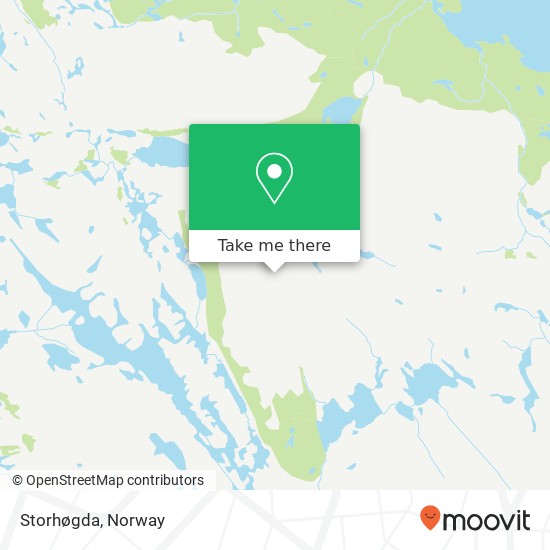 Storhøgda map