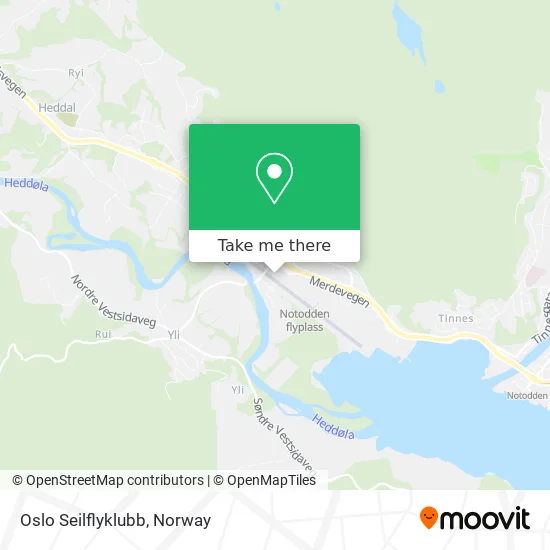 Oslo Seilflyklubb map