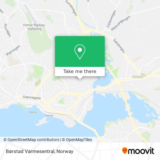 Børstad Varmesentral map