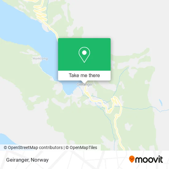 Geiranger map