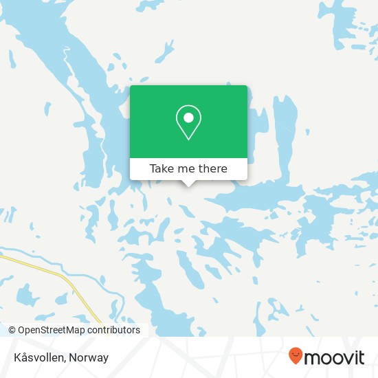 Kåsvollen map