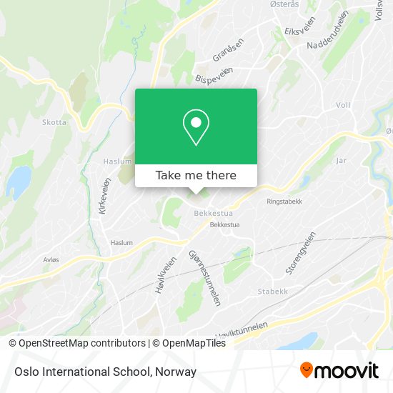 Oslo International School map