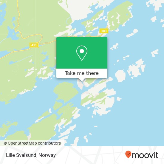 Lille Svalsund map