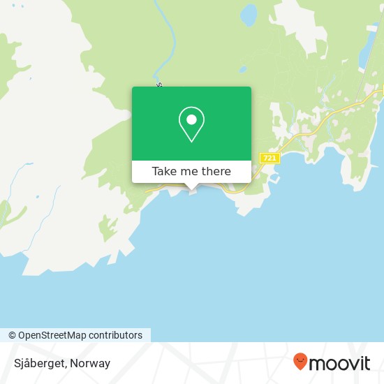 Sjåberget map