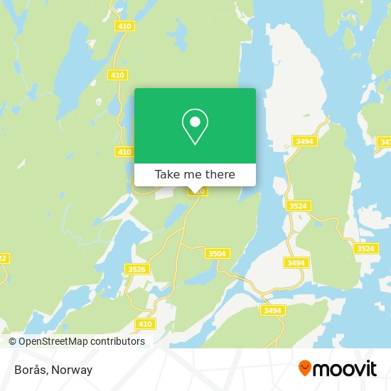 Borås map