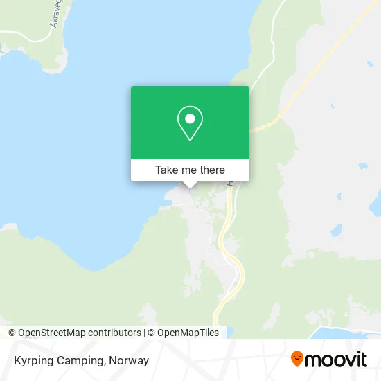 Kyrping Camping map