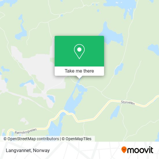 Langvannet map