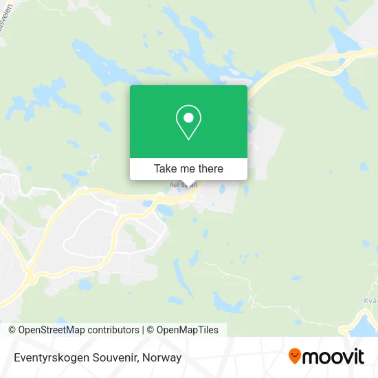 Eventyrskogen Souvenir map