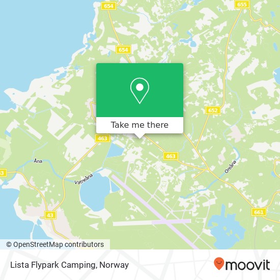 Lista Flypark Camping map