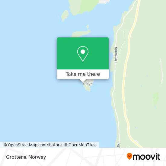Grottene map