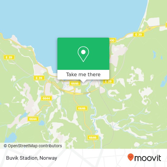Buvik Stadion map
