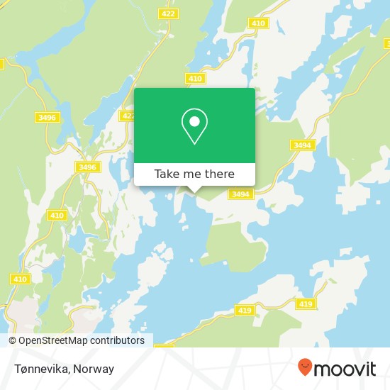 Tønnevika map