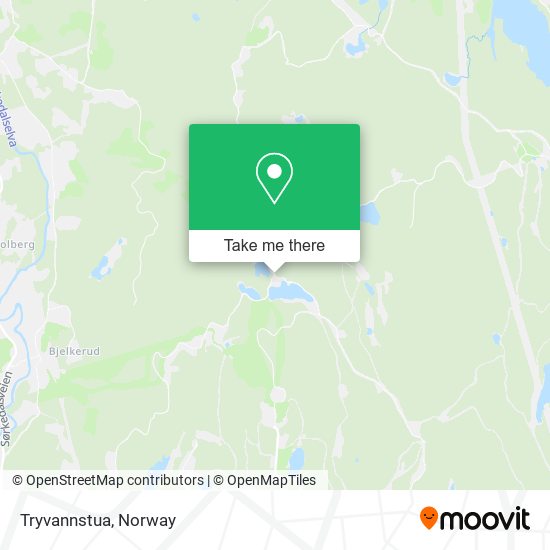 Tryvannstua map