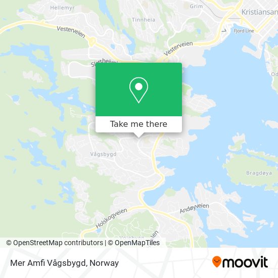 Mer Amfi Vågsbygd map