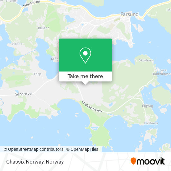 Chassix Norway map