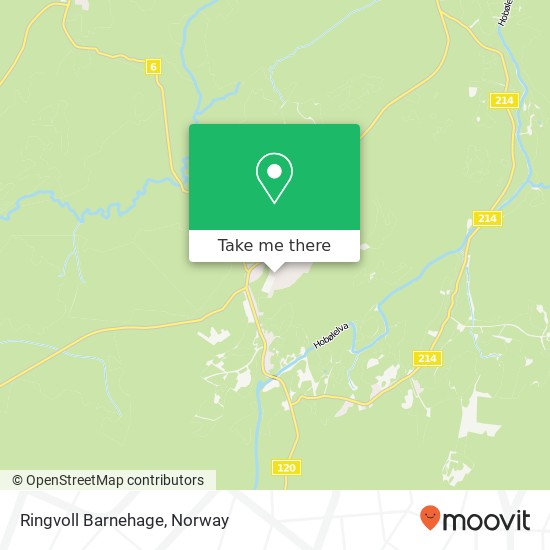 Ringvoll Barnehage map