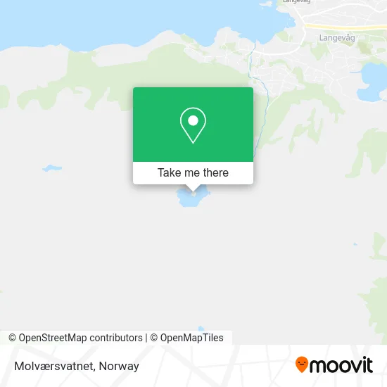 Molværsvatnet map