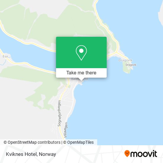 Kviknes Hotel map
