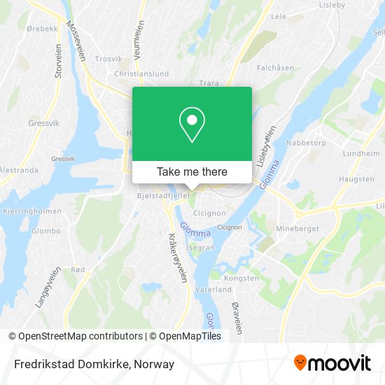 Fredrikstad Domkirke map