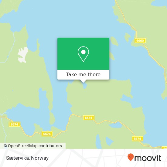 Sætervika map