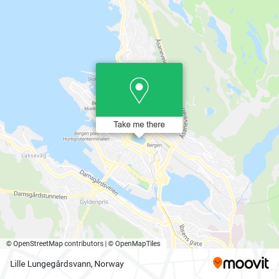 Lille Lungegårdsvann map