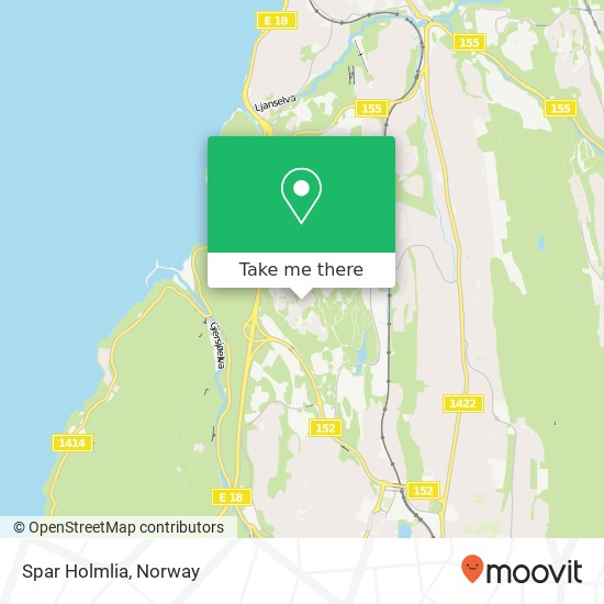 Spar Holmlia map
