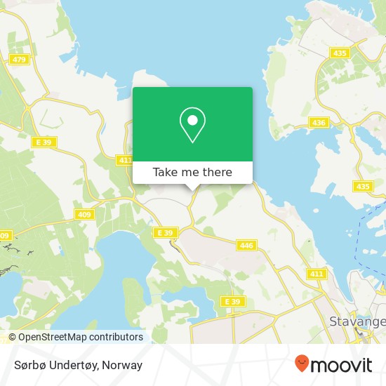 Sørbø Undertøy map