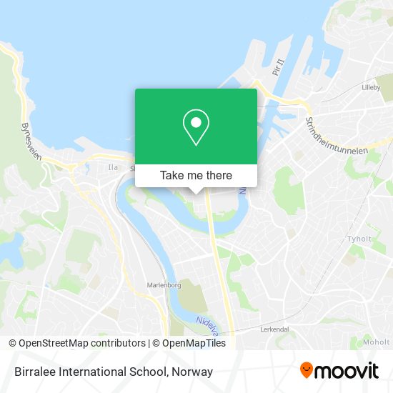 Birralee International School map