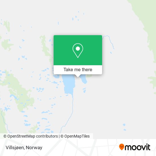 Villsjøen map