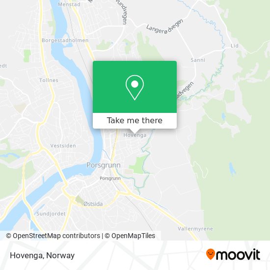 Hovenga map