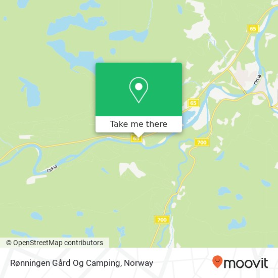 Rønningen Gård Og Camping map