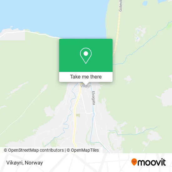 Vikøyri map
