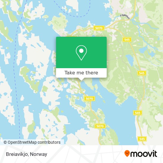 Breiavikjo map