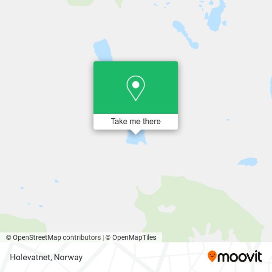 Holevatnet map