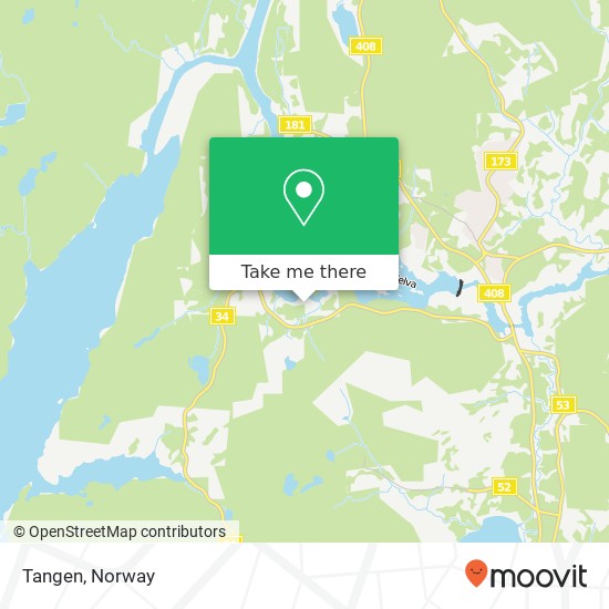 Tangen map